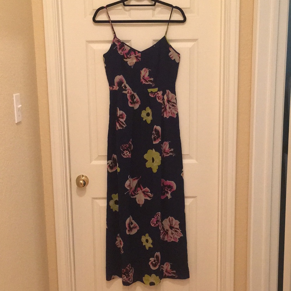 J Crew Floral Maxi Dress
